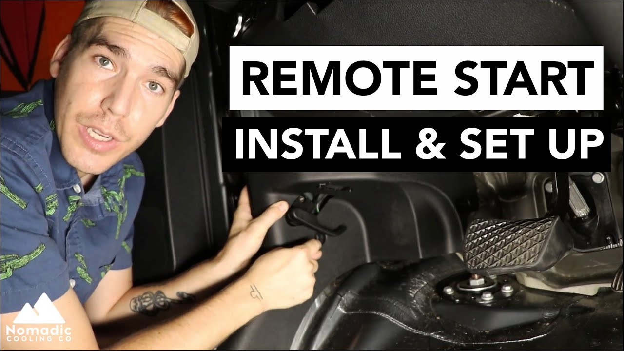 SPRINTER VAN REMOTE START | Install & Set Up | High Idle Auto Start - Nomadic Cooling
