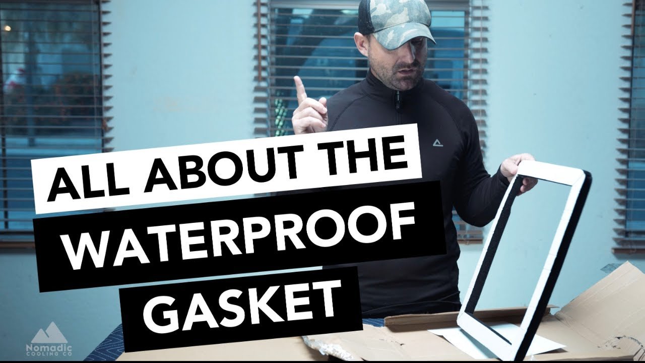WATERPROOFING YOUR ROOFTOP AC | THE NOMADIC COOLING GASKET | VANLIFE - Nomadic Cooling