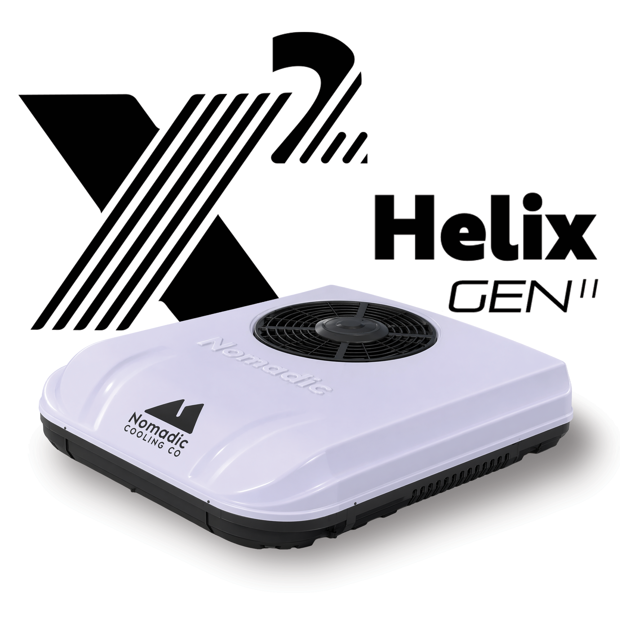 X2 Helix Compact 12V/48V DC RV & Van Rooftop Air Conditioner (Helix-Ready)