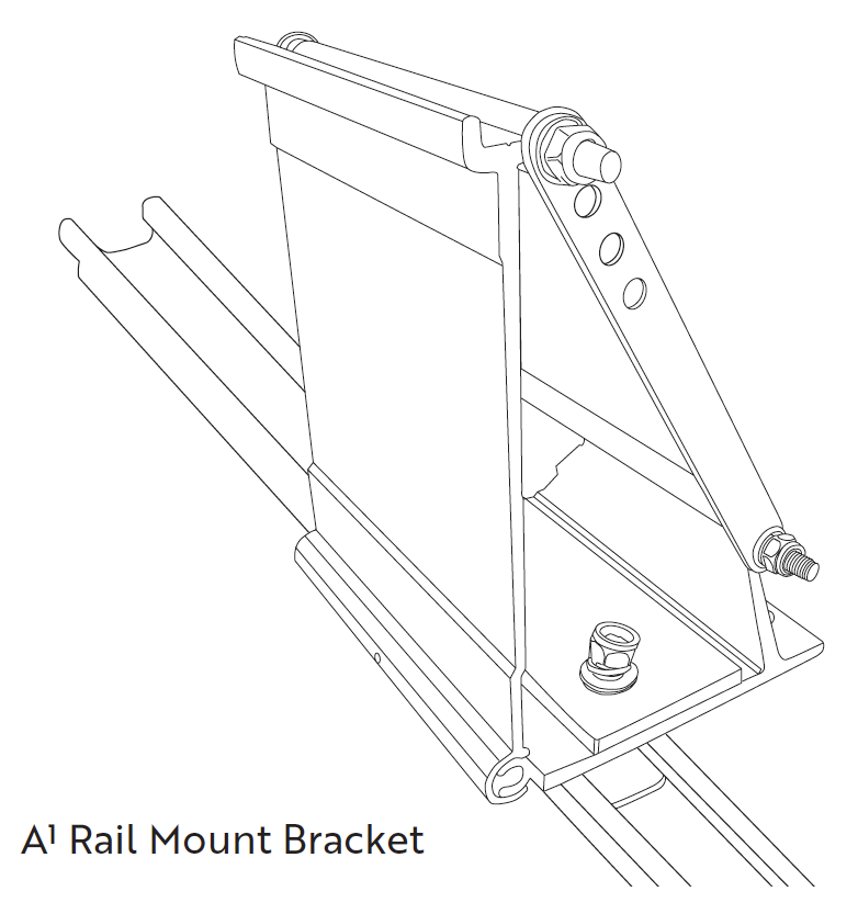 A1 Awning Mounting Bracket Kit (4-Pack)
