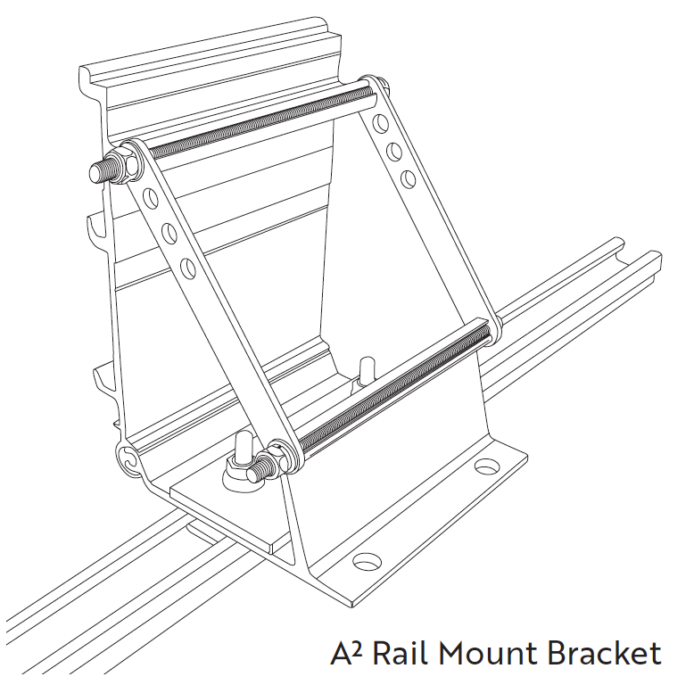 A2 Awning Mounting Bracket Kit (4-Pack)