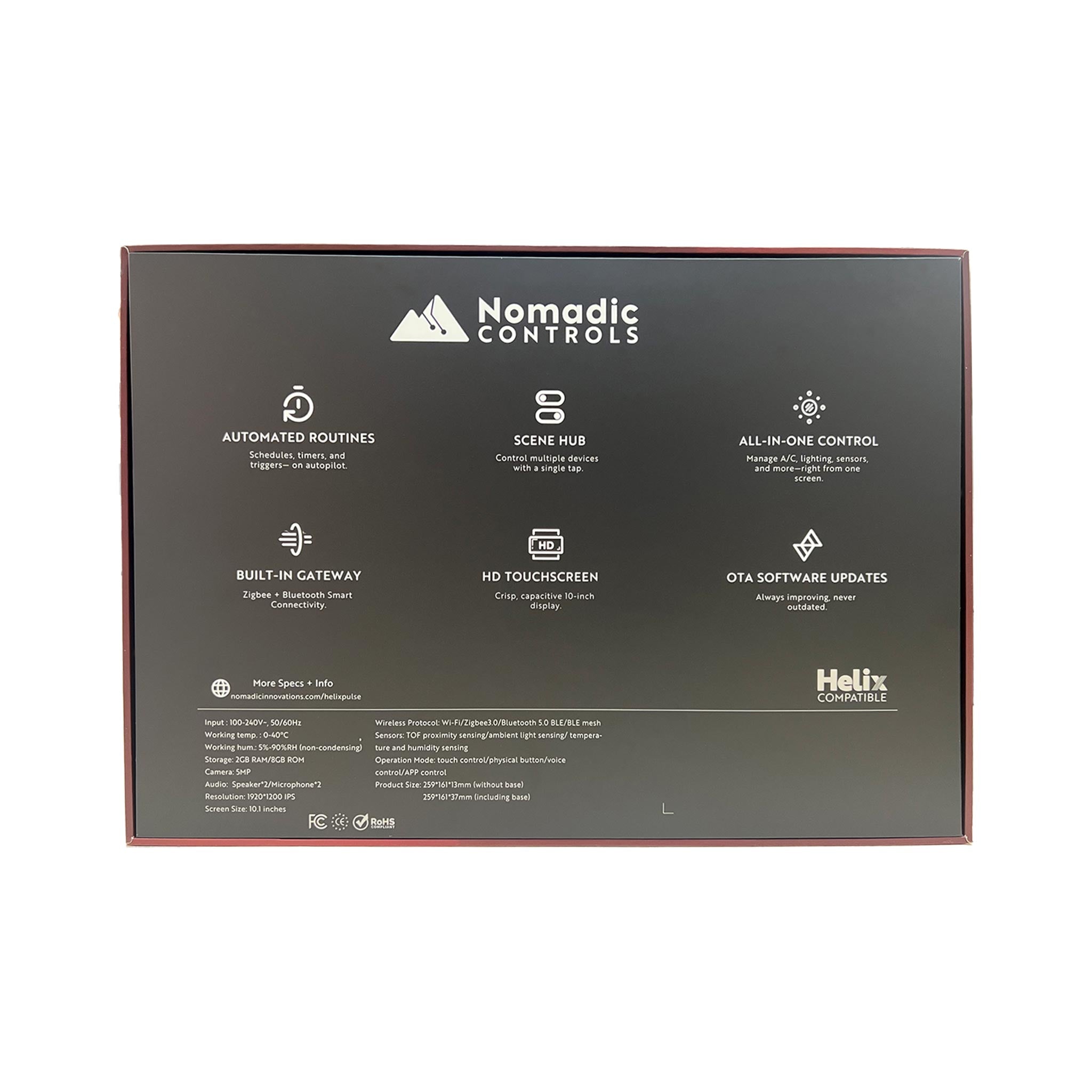 Helix Pulse – Smart Touchscreen Hubs for Vans, RVs & Expedition Vehicles