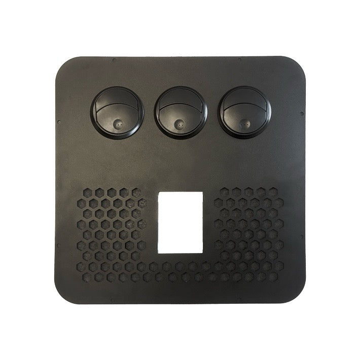 X Series Upgraded 3-Vent Faceplate Assembly