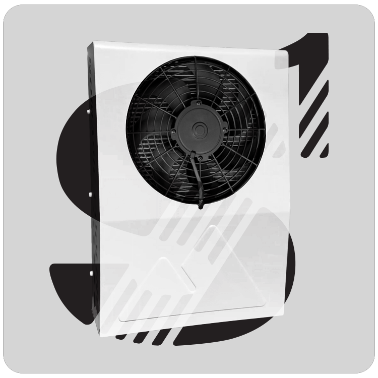 S1: Flexible 12V Off-Grid DC Split System Air Conditioner For Trucks & Mobile Living