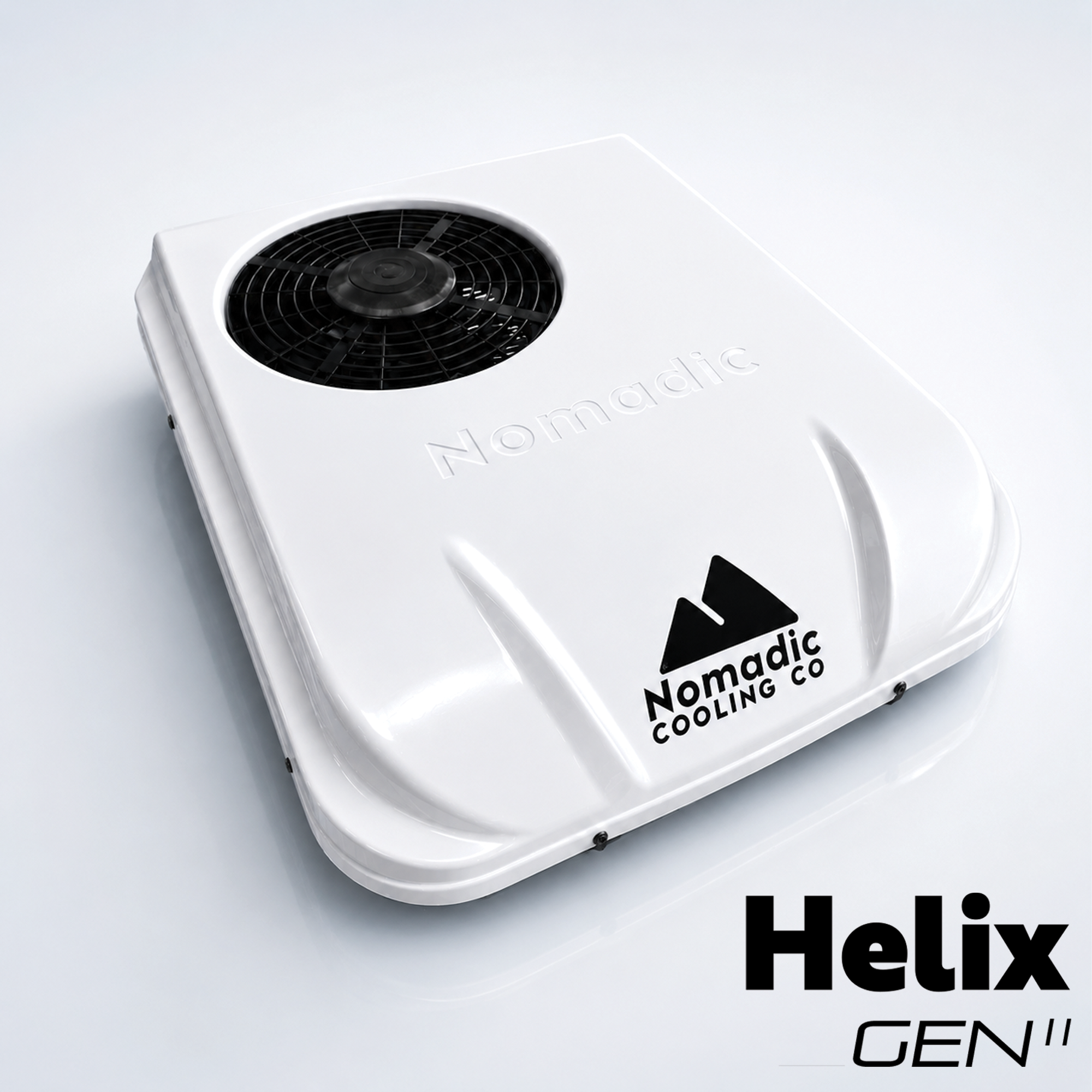 X2 Helix Compact 12V/48V DC RV & Van Rooftop Air Conditioner (Helix-Ready)