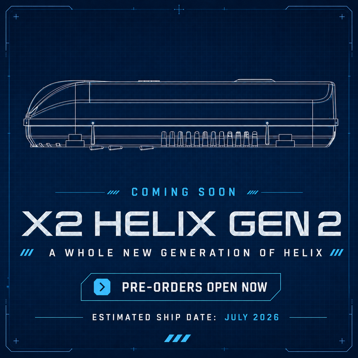 X2 Helix Compact 12V/48V DC RV & Van Rooftop Air Conditioner (Helix-Ready)