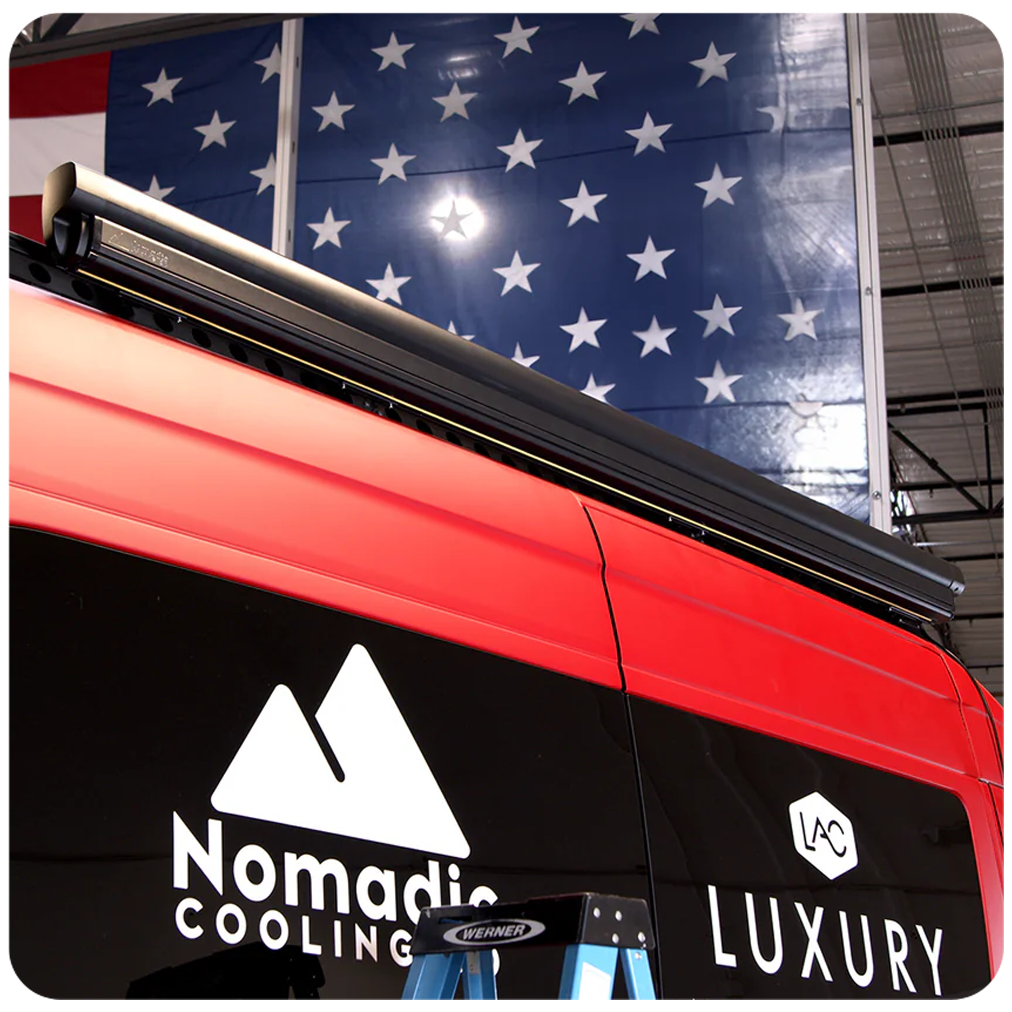 A1 Series Electric Van & RV Awning With Sturdy Leg Support – Stable, Durable, and Adventure-Ready