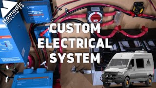 Custom Electrical System I Ford Transit I Nomadic Cooling I Victron Energy - Nomadic Cooling