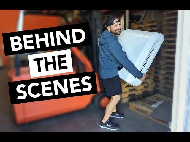WAREHOUSE TOUR! | Nomadic Cooling HQ2 | Behind The Scenes | 12v Air Conditioners for Van Life - Nomadic Cooling