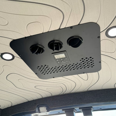 X2 Helix Compact 12V/48V DC RV & Van Rooftop Air Conditioner (Helix-Ready)