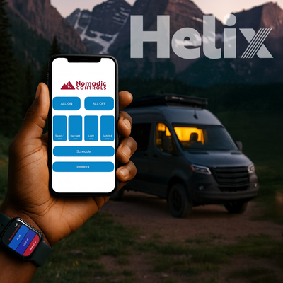 X2 Helix Compact 12V/48V DC RV & Van Rooftop Air Conditioner (Helix-Ready)