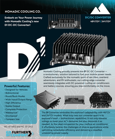 D1 – Robust DC to DC Converter for Off-Grid Vehicles