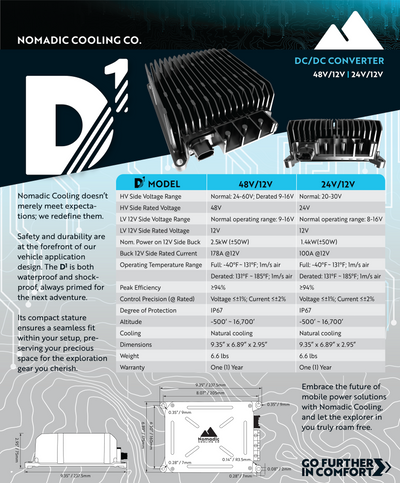 D1 – Robust DC to DC Converter for Off-Grid Vehicles