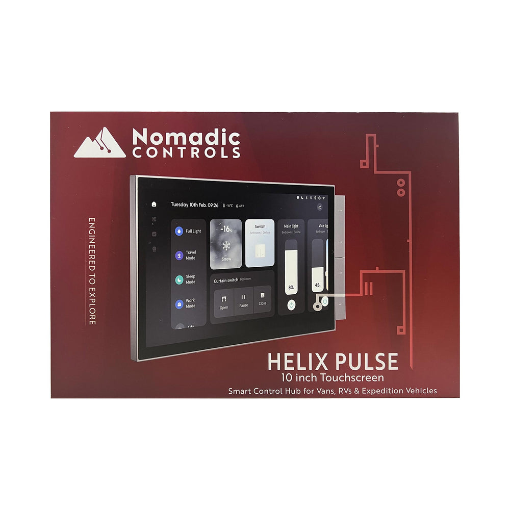 Control Hub For Rv Vans Helix Pulse Smart Control Touchscreen Hub for Vans, RVs & Off-Grid Rigs ...