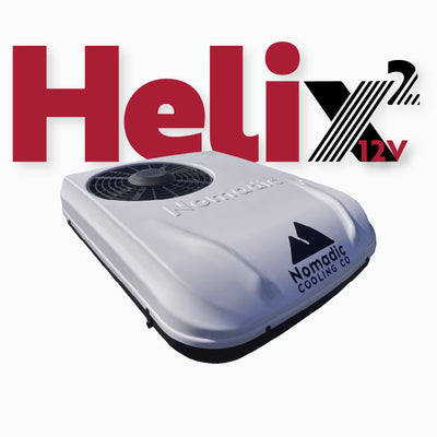 X2 Helix Compact 12V/48V DC RV & Van Rooftop Air Conditioner (Helix-Ready)