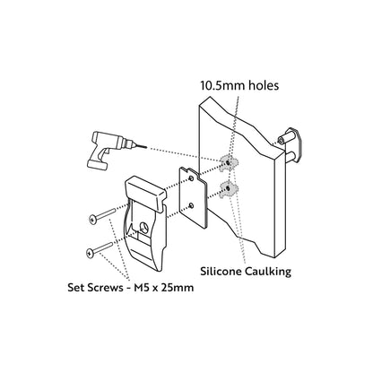 A1 Extension Leg Bracket Kit