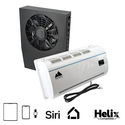 S1 Helix Split Sleeper-Cab Air Conditioner 12V|48V (Electric APU Alternative)