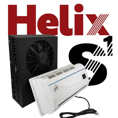 S1 Helix 12V/48V Split Truck AC — Electric APU Alternative – Nomadic Innovations S1 Helix 12V/48V Split Truck AC — Electric APU Alternative – Nomadic Innovations