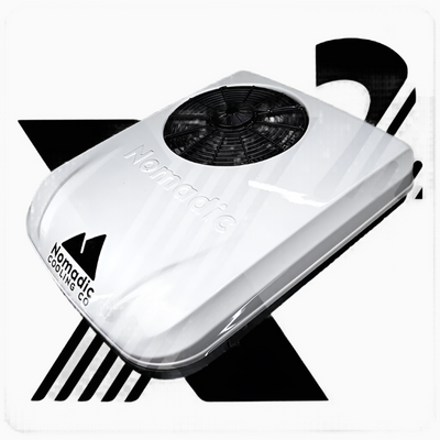 X2: Compact 48V|24V|12V Off-Grid DC Rooftop Air Conditioner For Camper Vans & Smaller RV