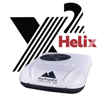 X2: Compact 48V|24V|12V Off-Grid DC Rooftop Air Conditioner For Camper Vans & Smaller RV
