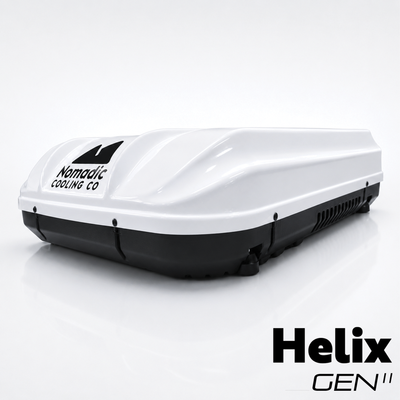 X2 Helix Compact 12V/48V DC RV & Van Rooftop Air Conditioner (Helix-Ready)