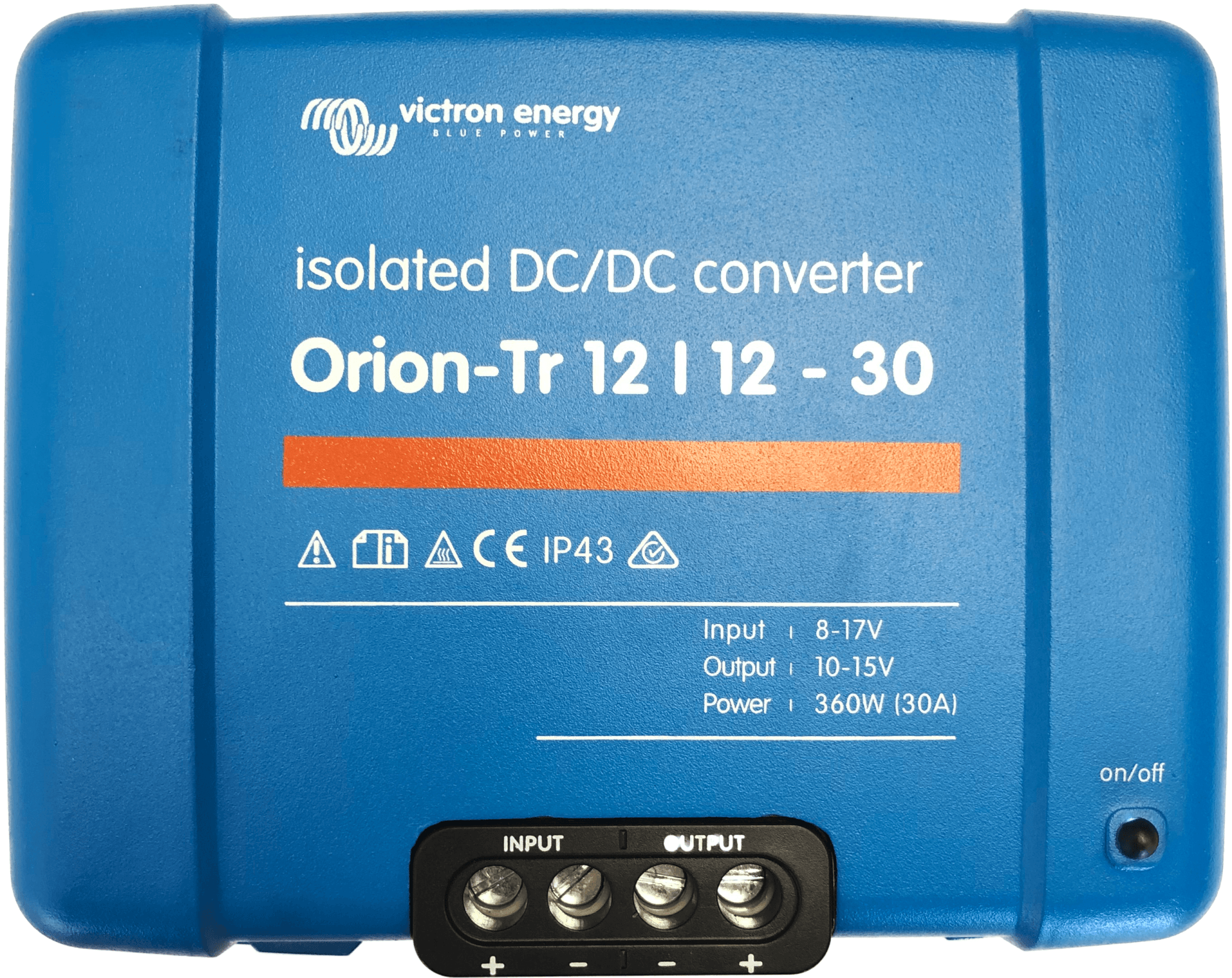 Upgrade your off-grid power system with Victron Energy Orion-Tr 12/12-30A (360W) Isolated DC-DC converter Non Bluetooth